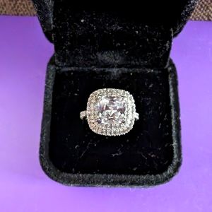 Sparkling Cubic Zirconia Ring